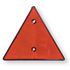 Catadioptre triangulaire rouge percé